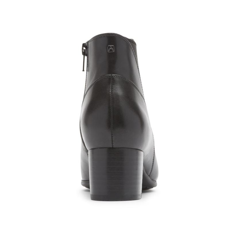 BOTA CHELSEA FEMININA ROCKPORT - PRETA