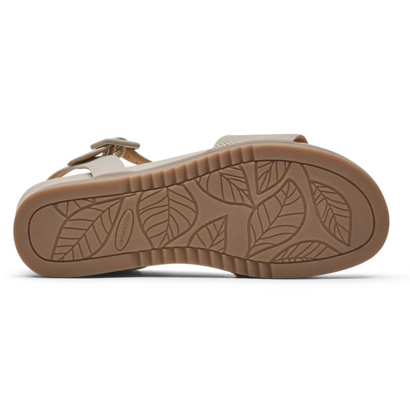 ROCKPORT FEMININA SANDÁLIA DELANIE - HÚMUS