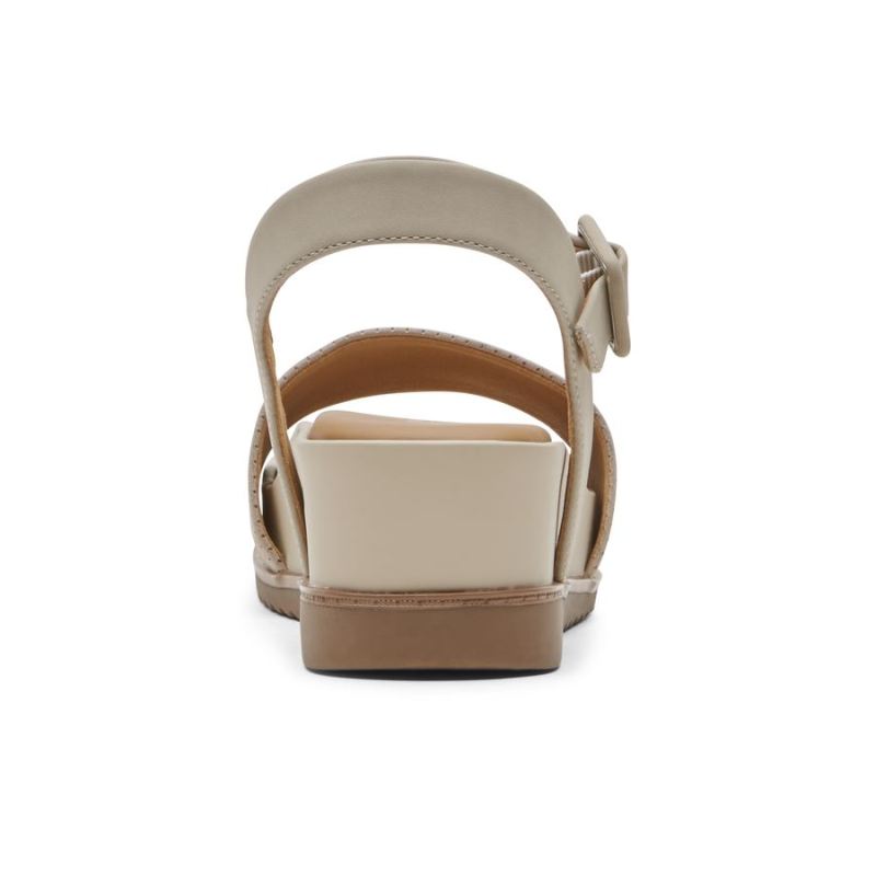 ROCKPORT FEMININA SANDÁLIA DELANIE - HÚMUS