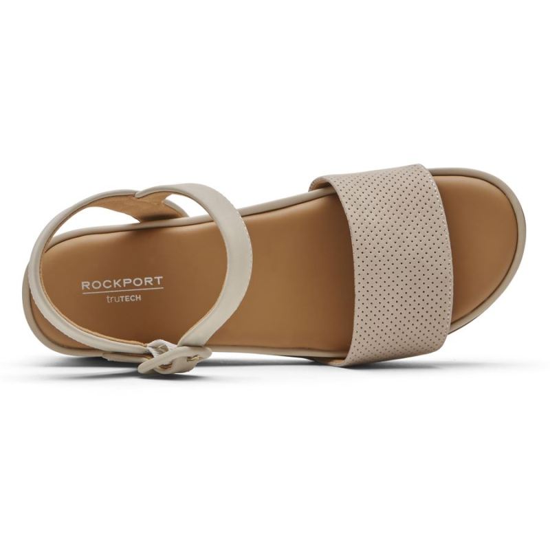 ROCKPORT FEMININA SANDÁLIA DELANIE - HÚMUS