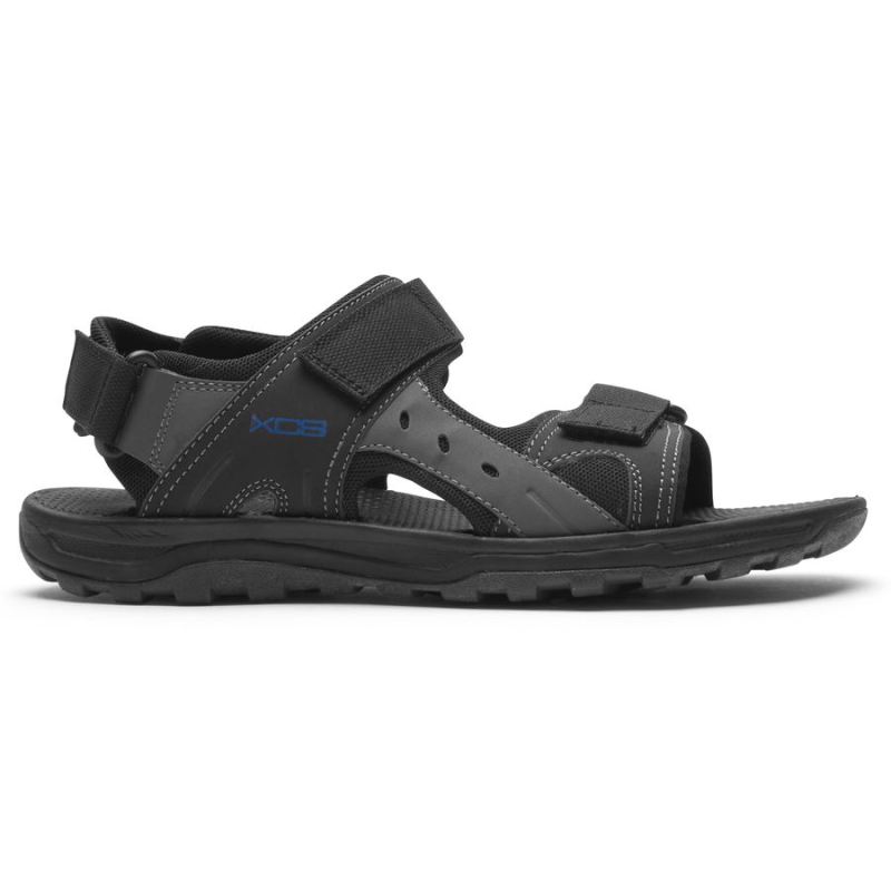 ROCKPORT MASCULINO XCS TRAIL TECHNIQUE SANDÁLIA AJUSTÁVEL - PRETA MULTI
