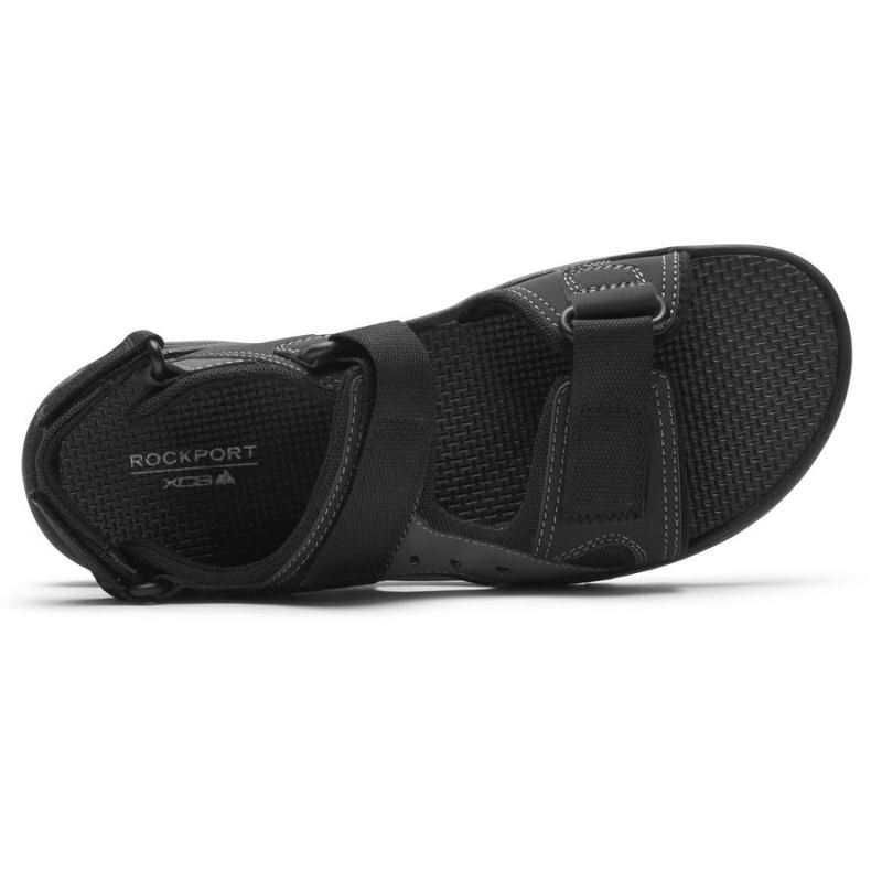 ROCKPORT MASCULINO XCS TRAIL TECHNIQUE SANDÁLIA AJUSTÁVEL - PRETA MULTI