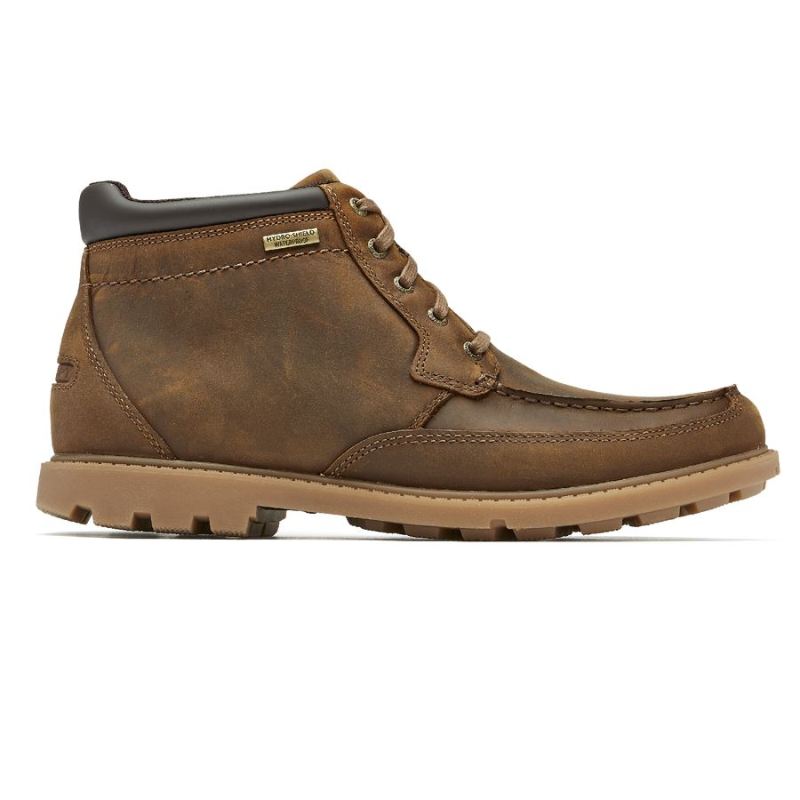 BOTA ROCKPORT MASCULINA PADRONIZADABOTA MOC IMPERMEÁVEL - COURO BOSTON BEGE