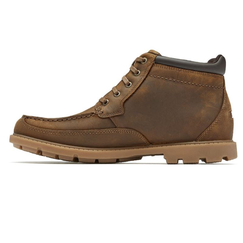 BOTA ROCKPORT MASCULINA PADRONIZADABOTA MOC IMPERMEÁVEL - COURO BOSTON BEGE
