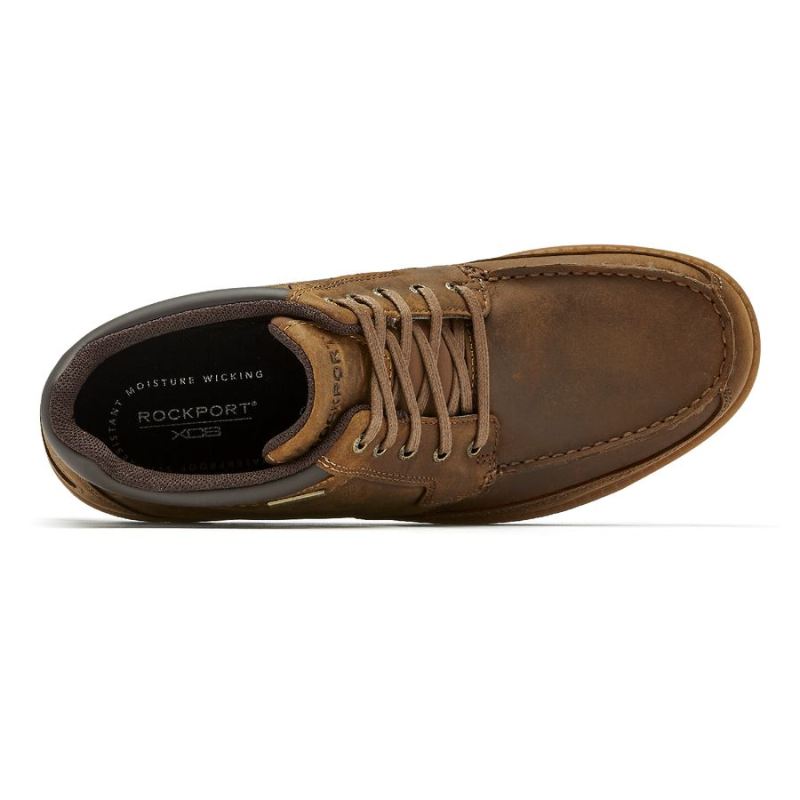 BOTA ROCKPORT MASCULINA PADRONIZADABOTA MOC IMPERMEÁVEL - COURO BOSTON BEGE