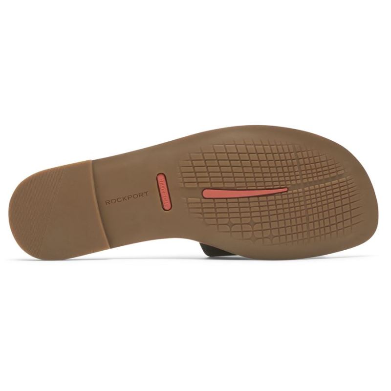 SANDÁLIA ROCKPORT TOTAL MOTION ZADIE SLIDE FEMININA - PRETA
