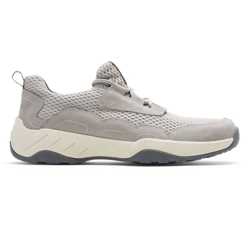 TÊNIS MASCULINO ROCKPORT XCS SPRUCE PEAK SLIP-ON - NOBUCK STONEMESH