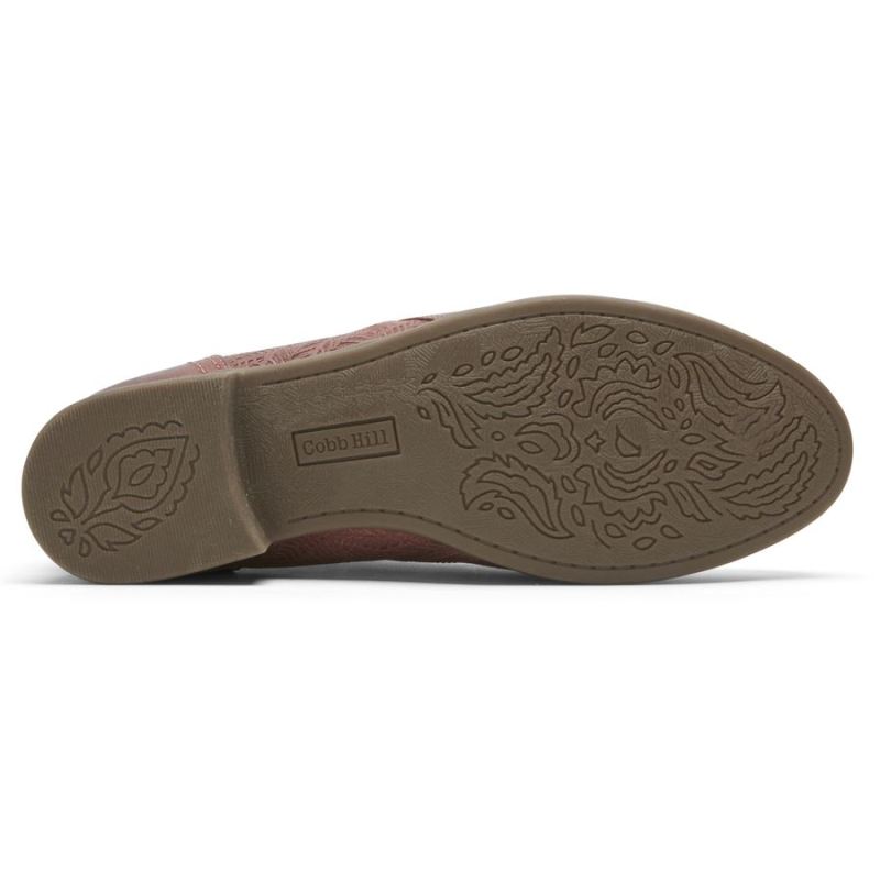 BOTA ROCKPORT COBB HILL CROSBIE FEMININA - VERMELHA