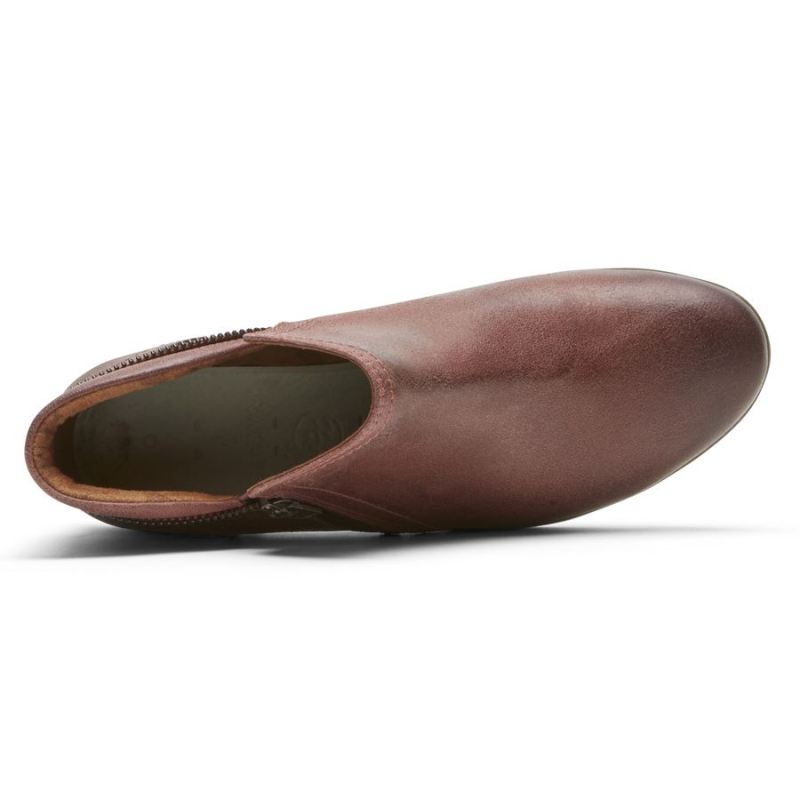 BOTA ROCKPORT COBB HILL CROSBIE FEMININA - VERMELHA