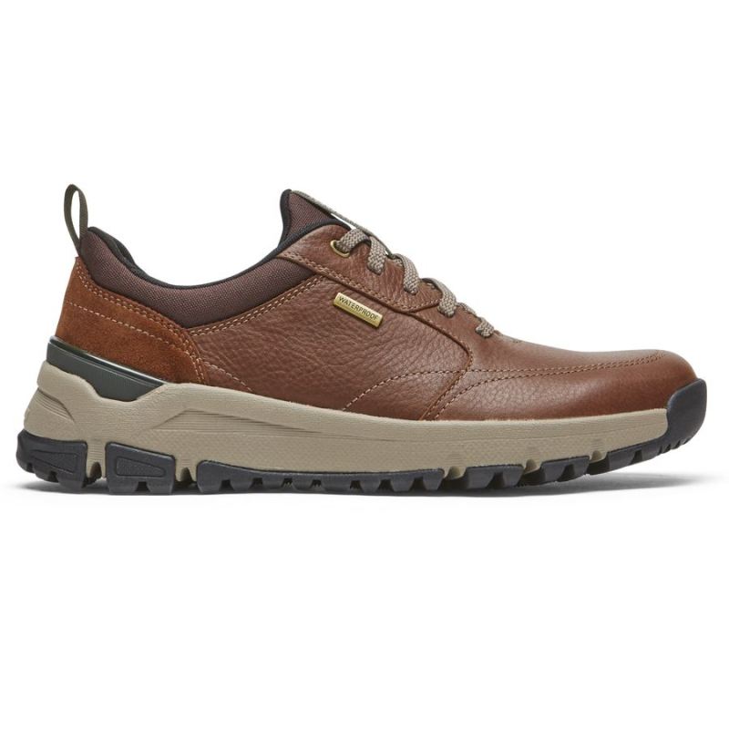 BOTA OXFORD MASCULINA ROCKPORT GLASTONBURY UBAL IMPERMEÁVEL - COURO MONKS ROBE