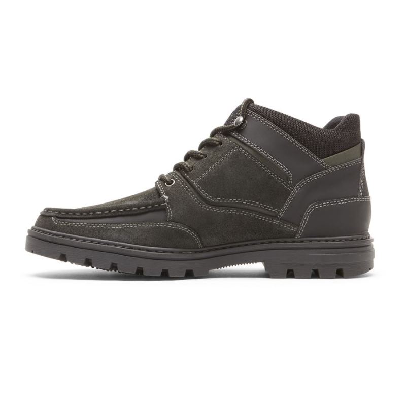 ROCKPORTBOTA MASCULINA RESISTENTE ÀS INTEMPÉRIES - IMPERMEÁVEL - CAMURÇA PRETA