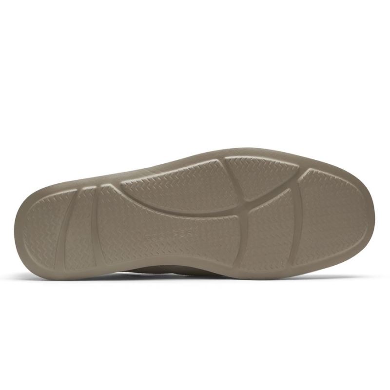 MOCASSINO MASCULINO ROCKPORT TUCKER VENETIAN CRUSH BACK - ROCKSAND