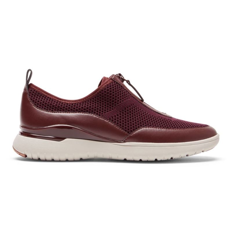 TÊNIS ROCKPORT TOTAL MOTION SPORT ZIP FEMININO - OXBLOOD
