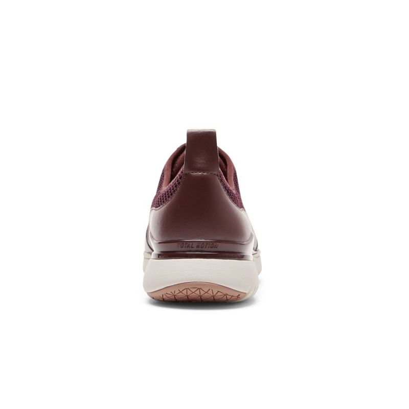 TÊNIS ROCKPORT TOTAL MOTION SPORT ZIP FEMININO - OXBLOOD
