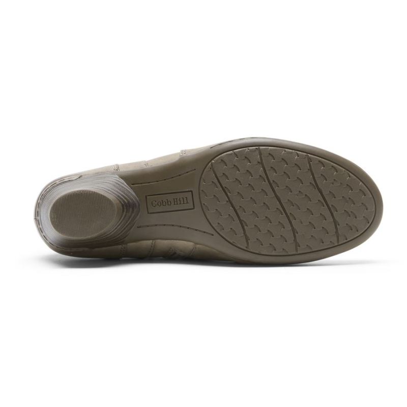 MOCASSINO ROCKPORT COBB HILL LAUREL COM REBITADOS FEMININOSBOTA - NUBUCK COM PEDRAS
