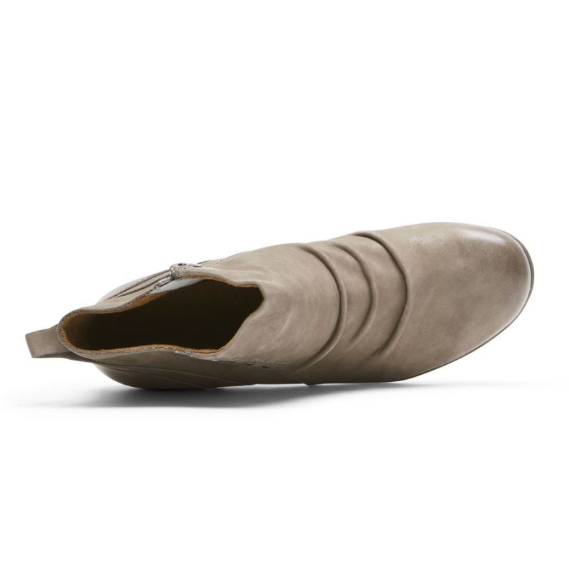 MOCASSINO ROCKPORT COBB HILL LAUREL COM REBITADOS FEMININOSBOTA - NUBUCK COM PEDRAS