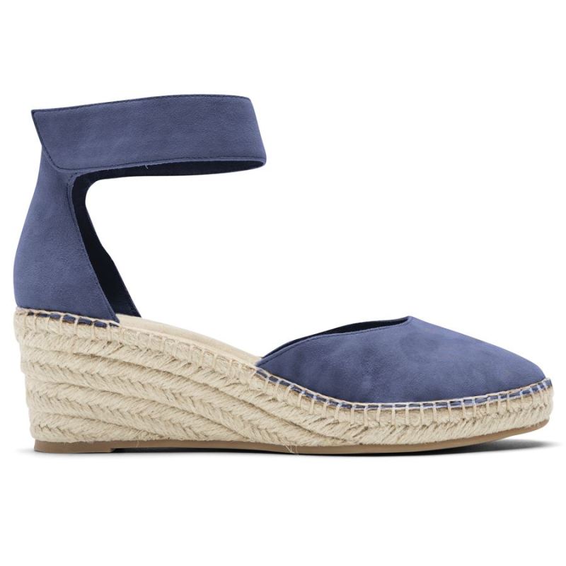 Sandália Rockport Marah Anabela Feminina - Jeans
