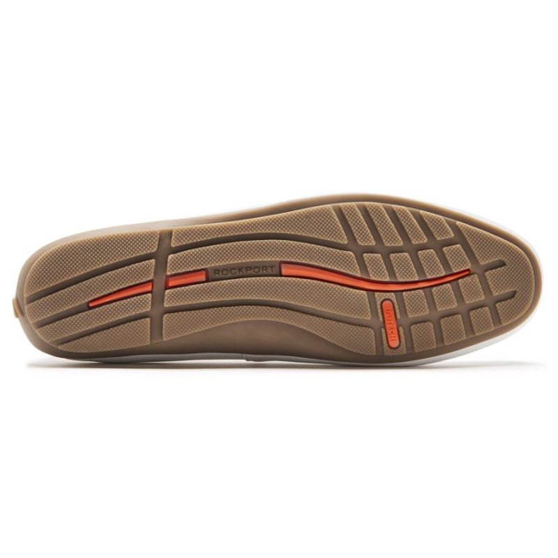 ORNAMENTO TOTAL MOTION DRIVER FEMININO ROCKPORTMOCASSINO - BRANCO