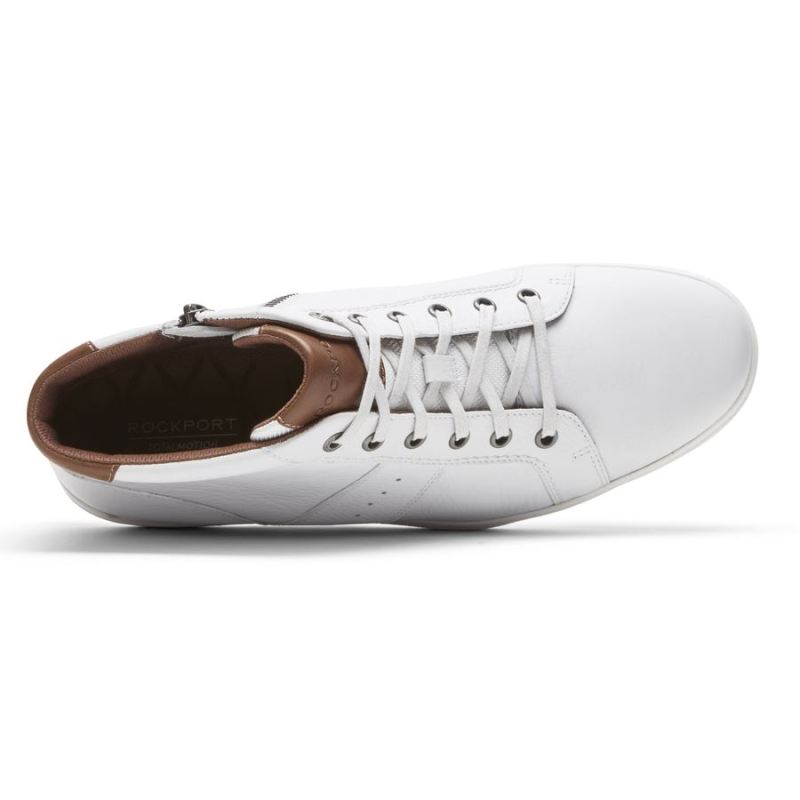 TOTAL MOTION LITE MASCULINA ROCKPORTTÊNIS COM ZÍPER - BRANCO