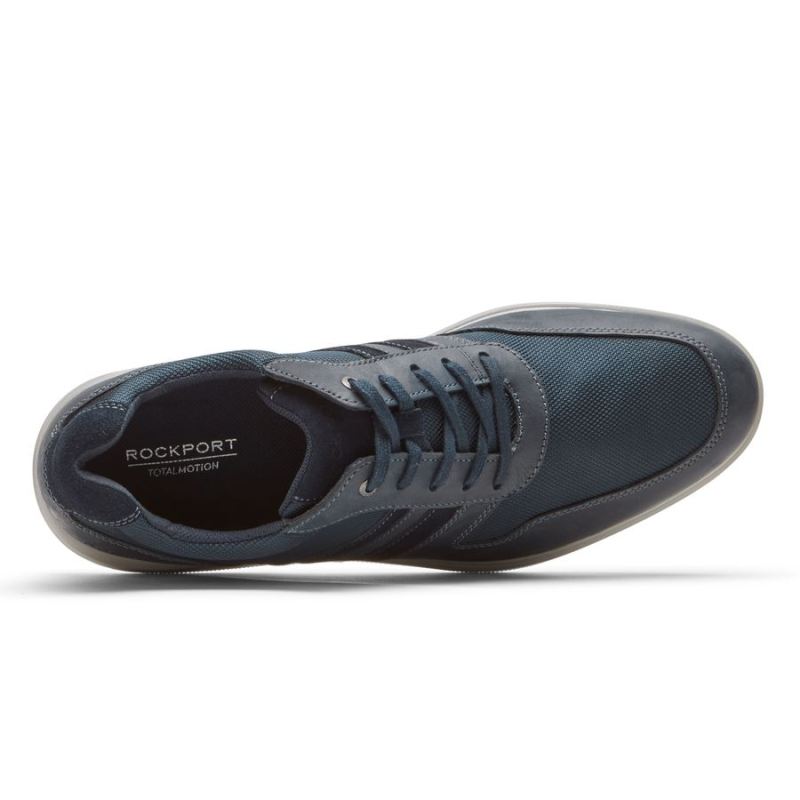 ROCKPORT TOTAL MOTION CITY OXFORD MASCULINO - NOVO VERDE SOCIAL AZUL