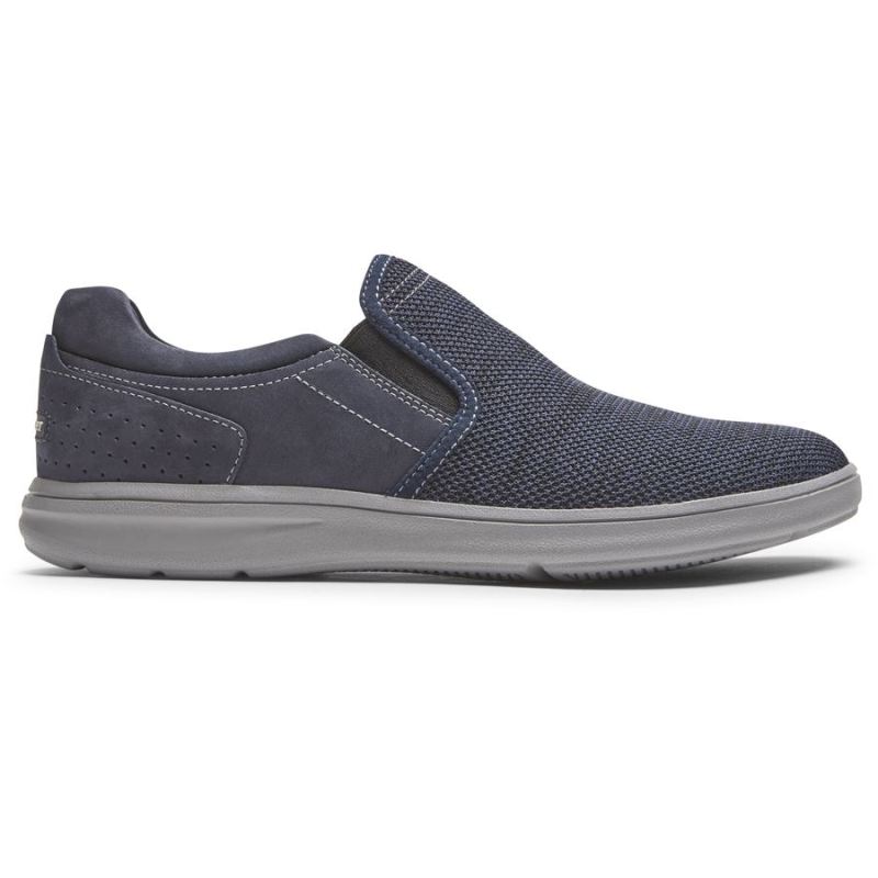 TÊNIS ROCKPORT ZADEN MASCULINO - MARINHONUBUCK/MESH