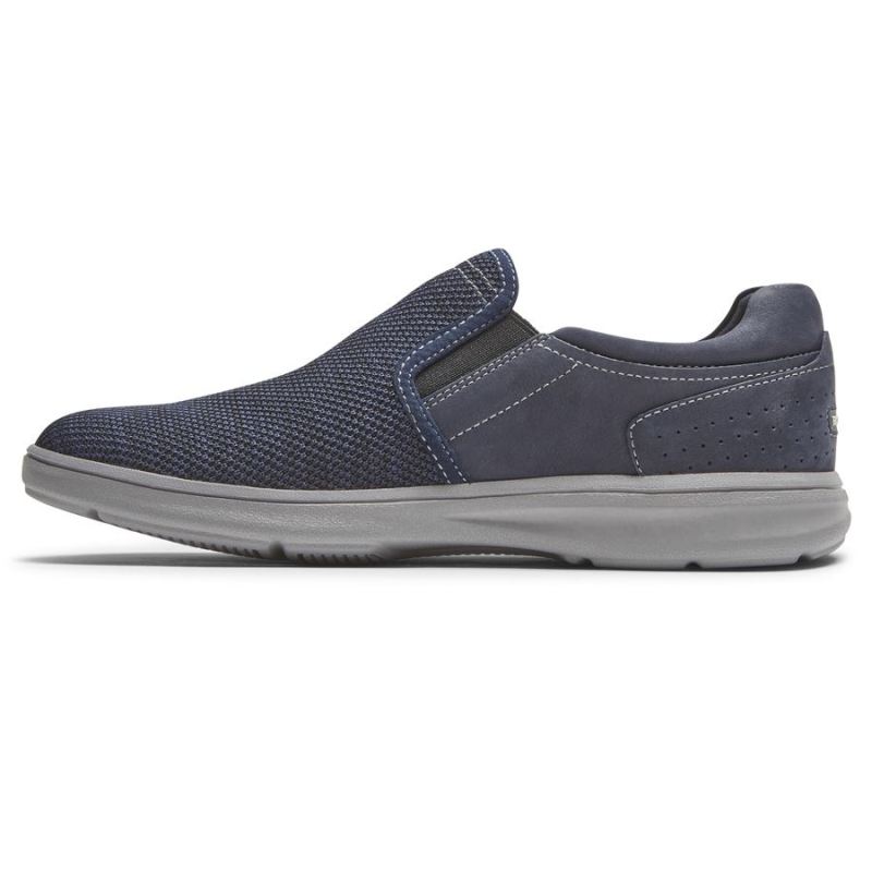 TÊNIS ROCKPORT ZADEN MASCULINO - MARINHONUBUCK/MESH