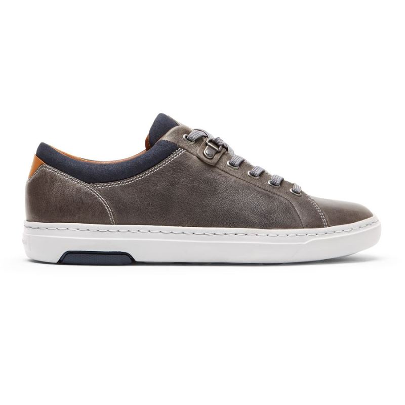 SOLE PULSETECH MASCULINO ROCKPORTTÊNIS - COURO CINZA AÇO