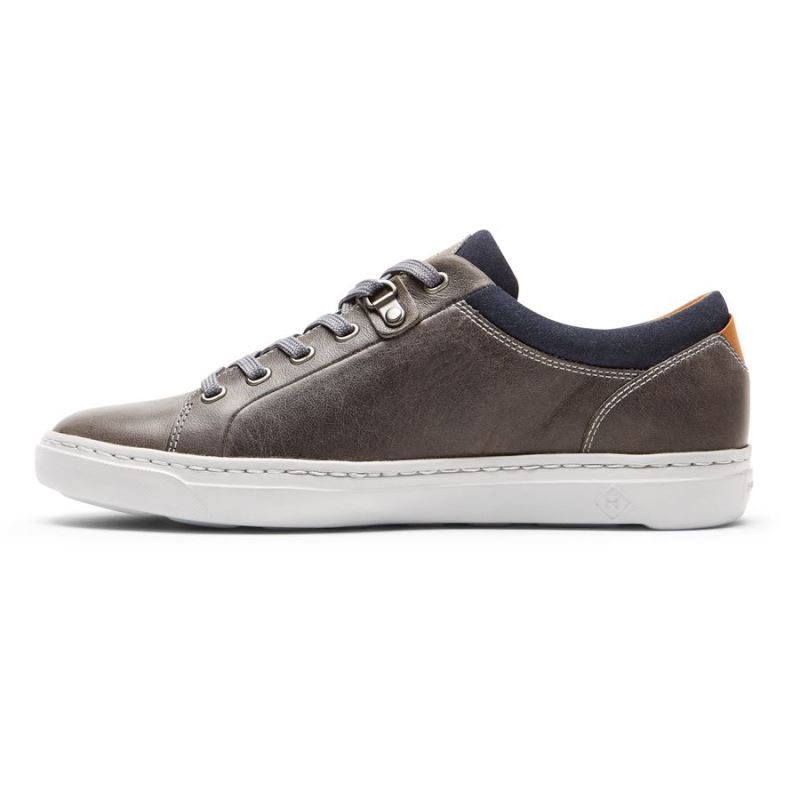 SOLE PULSETECH MASCULINO ROCKPORTTÊNIS - COURO CINZA AÇO