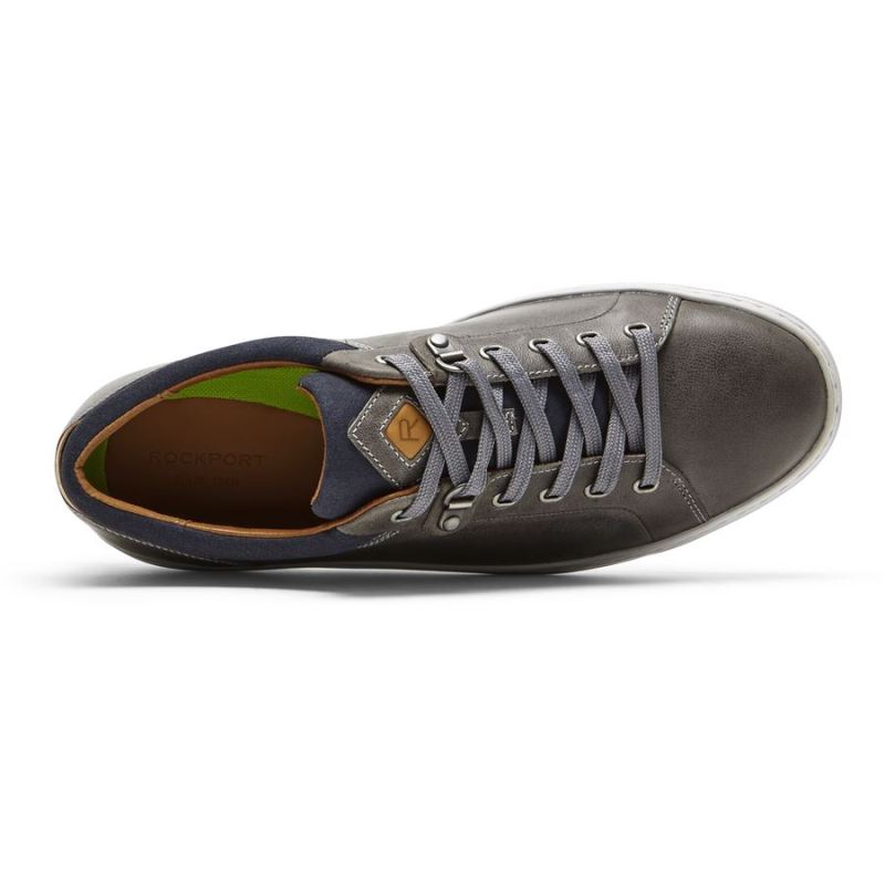 SOLE PULSETECH MASCULINO ROCKPORTTÊNIS - COURO CINZA AÇO