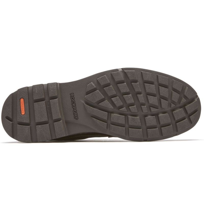 BOTA ROCKPORT RUGGED BUCKS IMPERMEÁVEL - BEGE