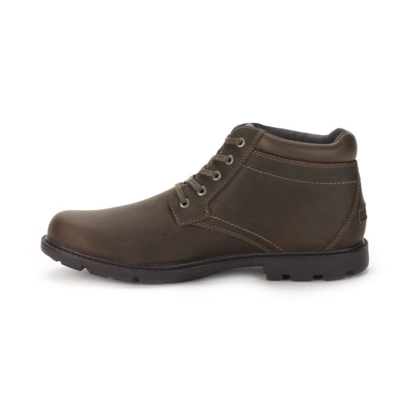 BOTA ROCKPORT RUGGED BUCKS IMPERMEÁVEL - BEGE
