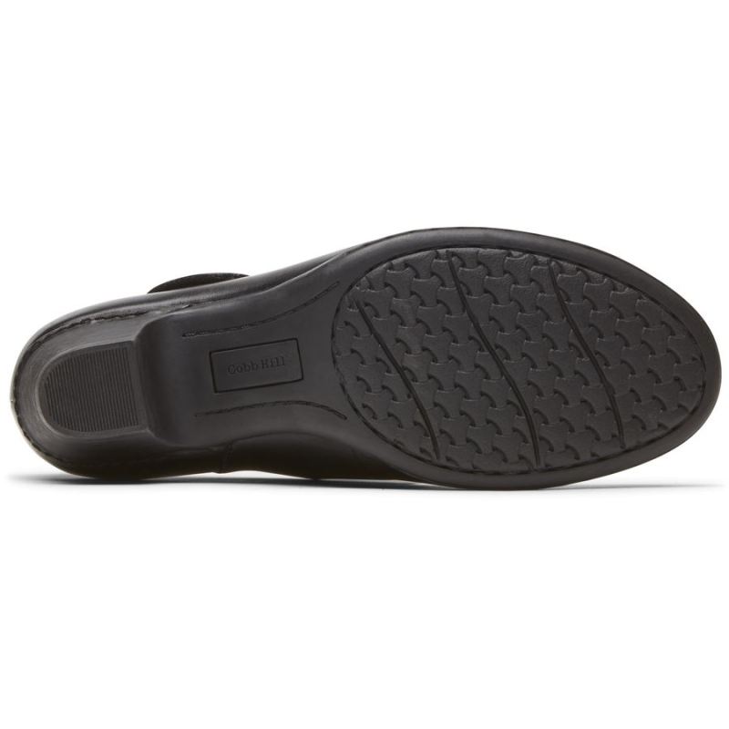 ROCKPORT Cobb Hill Angelina Salto Feminino - Preto