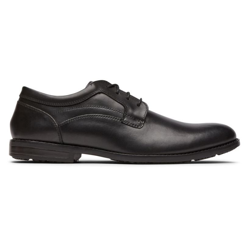 ROCKPORT MYKEL MASCULINO OXFORD BICO LISA - PRETO