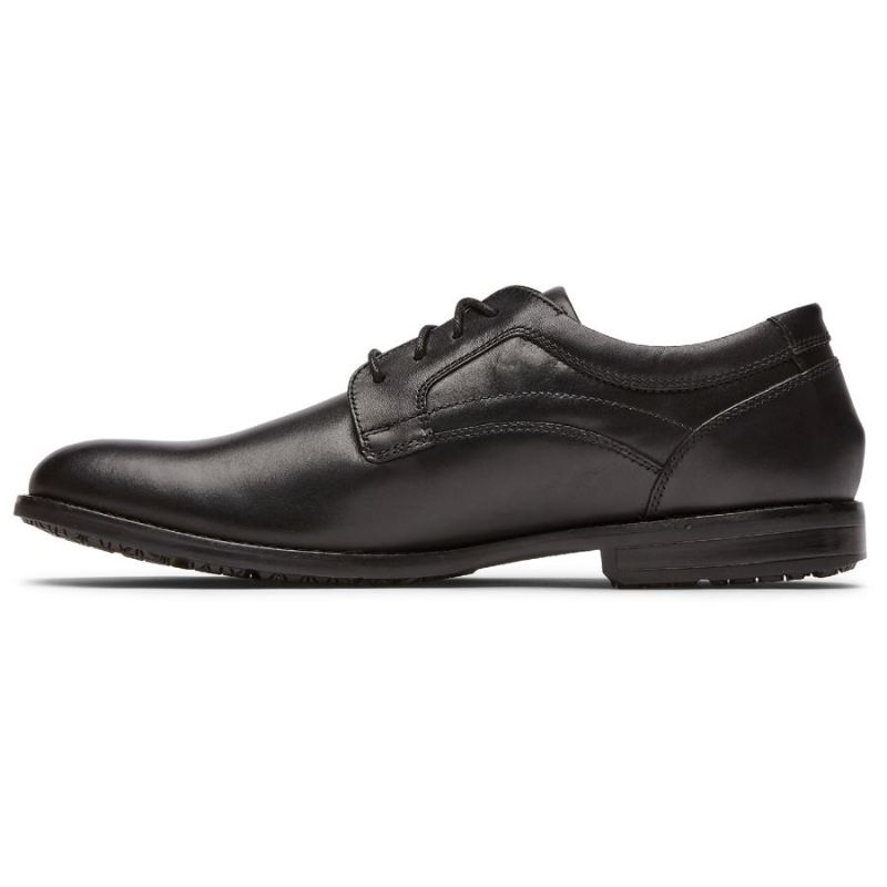 ROCKPORT MYKEL MASCULINO OXFORD BICO LISA - PRETO