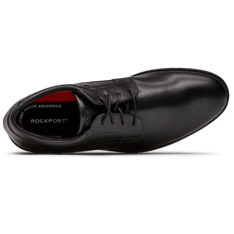 ROCKPORT MYKEL MASCULINO OXFORD BICO LISA - PRETO