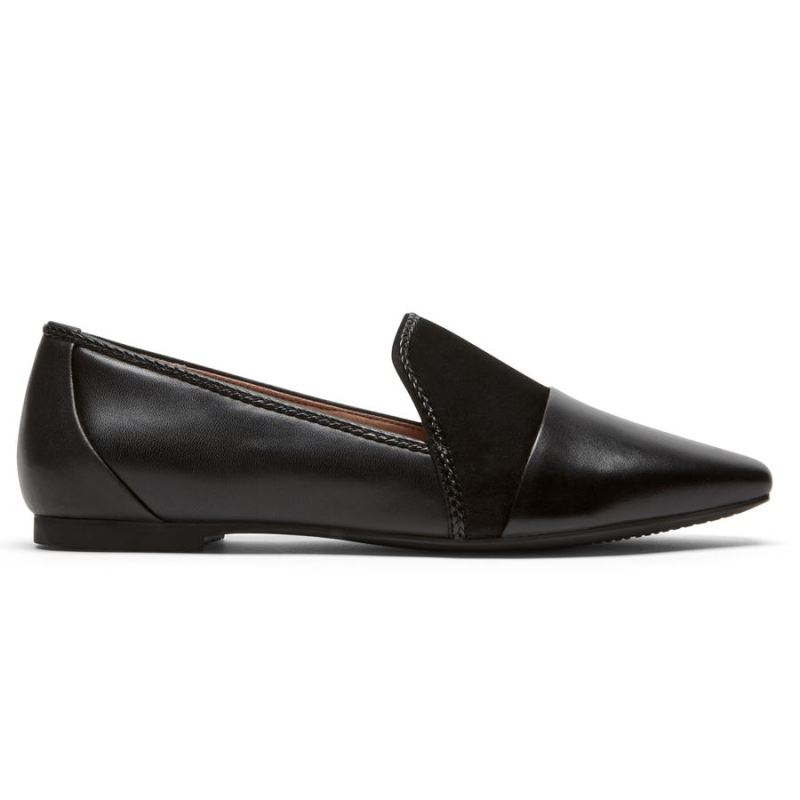 MOCASSINO TOTAL MOTION LAYLANI ACCENT FEMININO ROCKPORT - PRETO