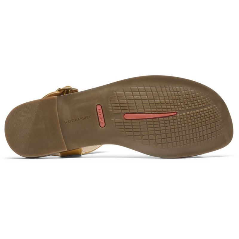 SANDÁLIA ROCKPORT TOTAL MOTION ZADIE BUCKLE FEMININA - CANARY