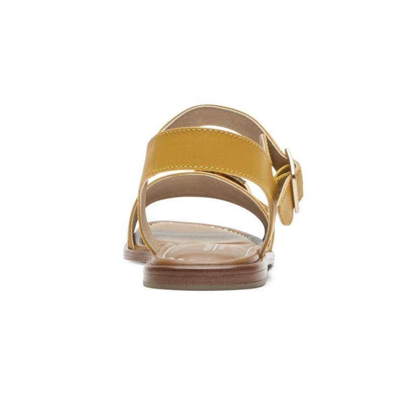 SANDÁLIA ROCKPORT TOTAL MOTION ZADIE BUCKLE FEMININA - CANARY