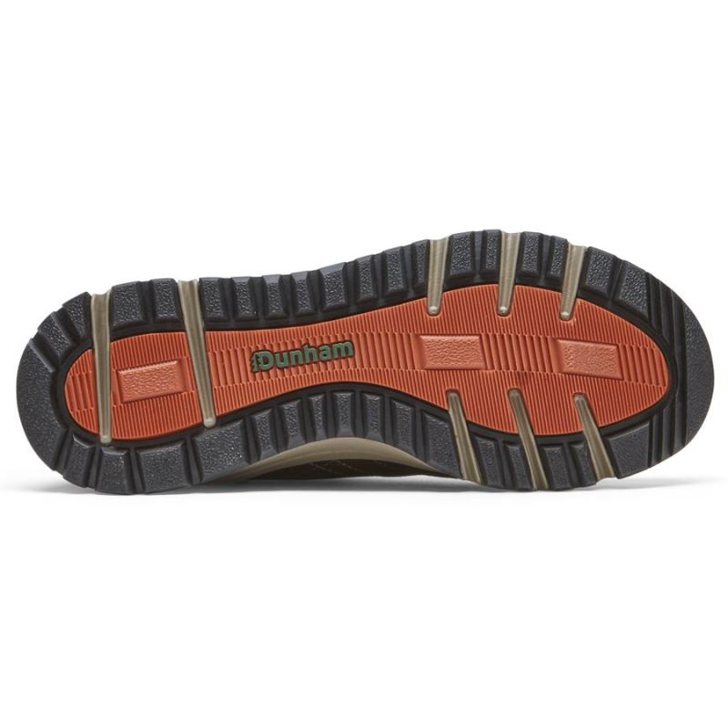 BOTA MASCULINA ROCKPORT GLASTONBURY MID - IMPERMEÁVEL - MARROM COURO/CAMURÇA