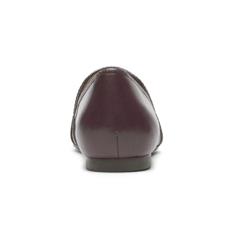 MOCHILA ROCKPORT TOTAL MOTION LAYLANI ACCENT FEMININA - OXBLOOD