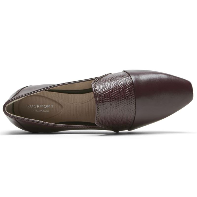 MOCHILA ROCKPORT TOTAL MOTION LAYLANI ACCENT FEMININA - OXBLOOD