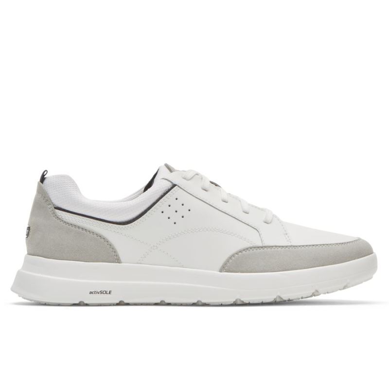 Tênis masculino Rockport Truflex Cayden - BrancoCOURO/VAPOR