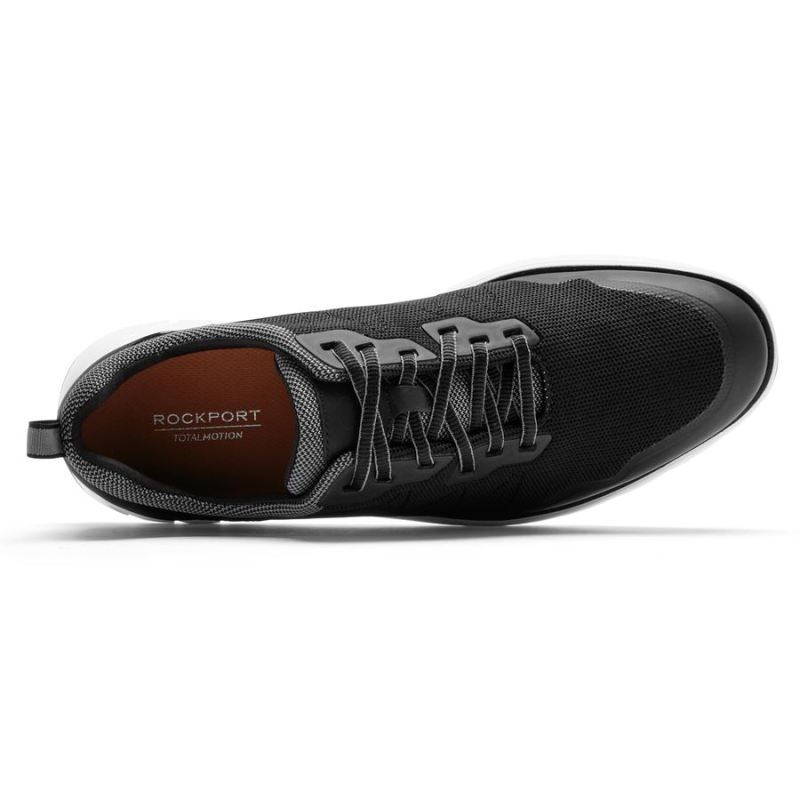 TÊNIS ROCKPORT MASCULINO TOTAL MOTION SPORT COM PARA-LAMAS - PRETO
