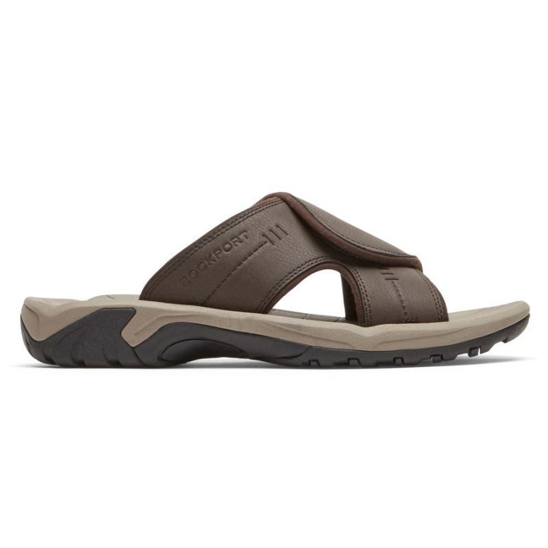 SANDÁLIA MASCULINA BYRON SLIDE ROCKPORT - Java