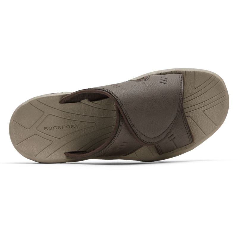 SANDÁLIA MASCULINA BYRON SLIDE ROCKPORT - Java