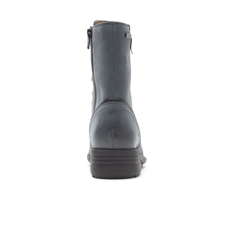 BOTA BRUNSWICK COBB HILL FEMININA ROCKPORT - À PROVA D'ÁGUA - AZUL