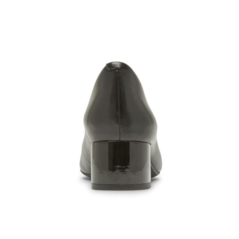 Total Motion Sydney Pump Feminino Rockport - Couro Preto