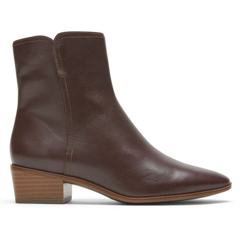ROCKPORT GEOVANA MID FEMININOBOOT-OXBLOOD