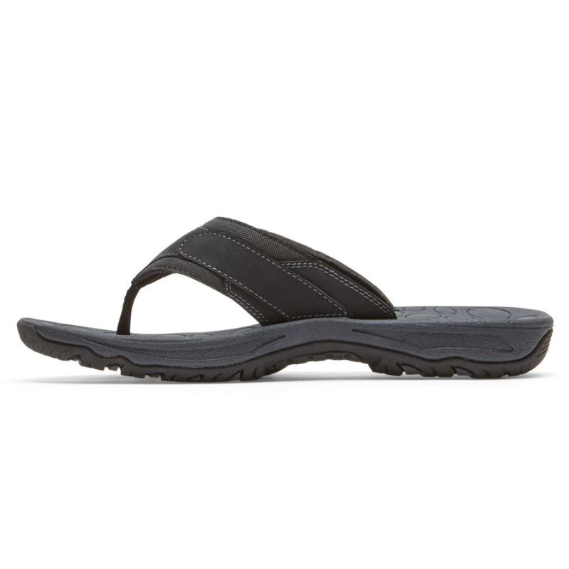 Sandália Masculina Rockport Hayes - Preta