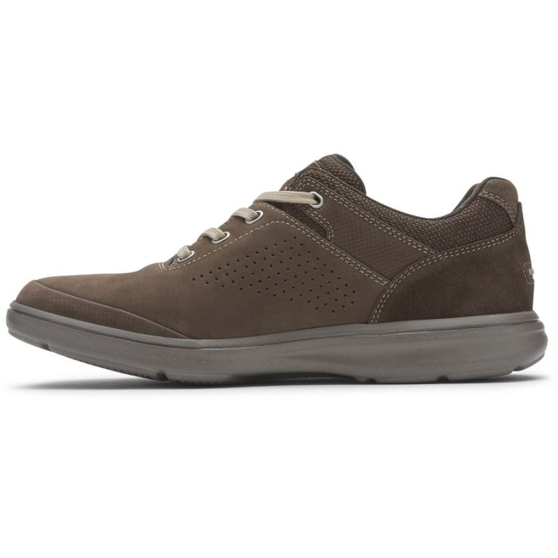OXFORD MASCULINO ROCKPORT BECKWITH UBAL - CAMURÇA NUBUCK JAVA